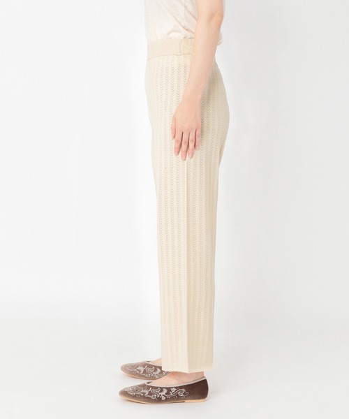 studio CLIP（スタディオクリップ）の「14ゲージ柄編みインナーパンツ（その他パンツ・レディース・ブラック/アイボリー・LARGE/MEDIUM）」の12枚目の写真