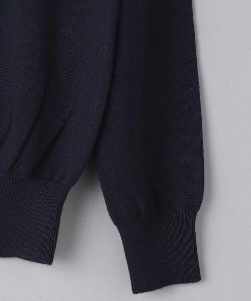 SLOANE（スローン）の「＜SLOANE（スローン）＞14G Vネック カーディガン（カーディガン/ボレロ・レディース・ネイビー/グレー/レッド・1）」の9枚目の写真