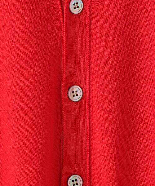 SLOANE（スローン）の「＜SLOANE（スローン）＞14G Vネック カーディガン（カーディガン/ボレロ・レディース・ネイビー/グレー/レッド・1）」の20枚目の写真