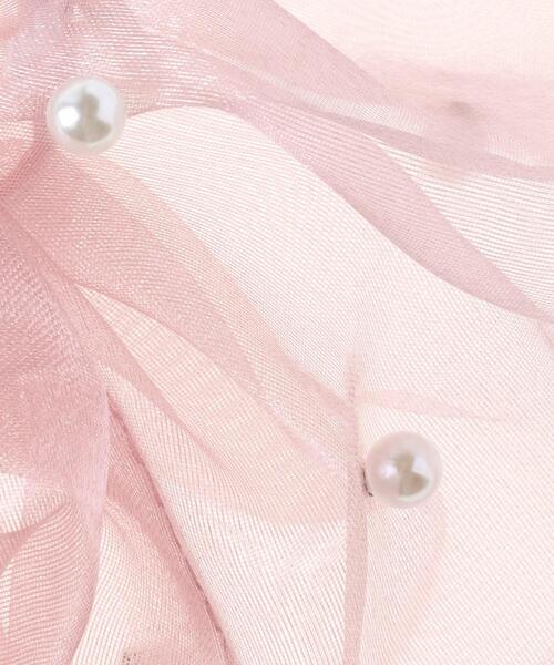 INGNI（イング）の「オーガンジーシュシュ（シュシュ・レディース・ブラック/グレー/ピンク/アイボリー・ONE SIZE）」の6枚目の写真