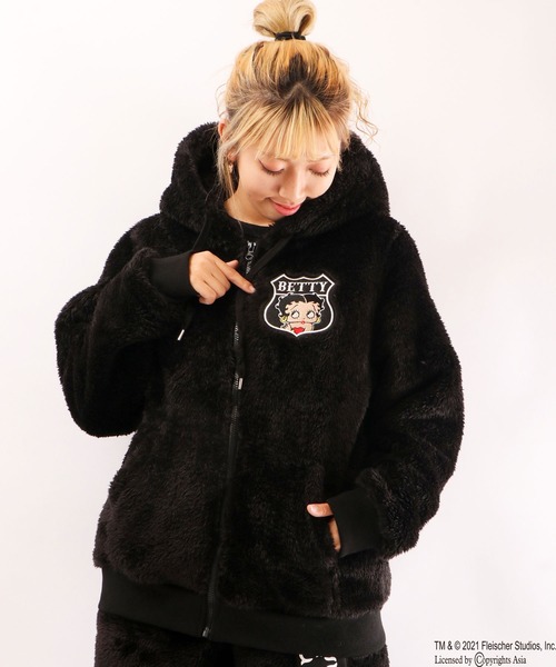 BETTY BOOP（ベティ・ブープ）の「BETTY BOOP「Red Dress Betty 」ボア