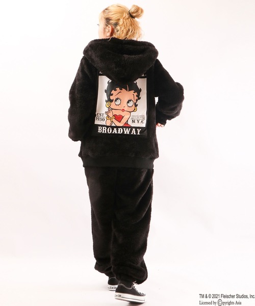 BETTY BOOP（ベティ・ブープ）の「BETTY BOOP「Red Dress Betty 」ボア