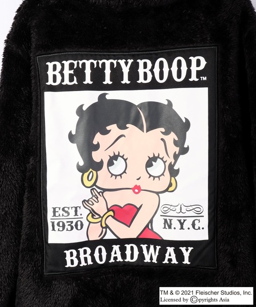 BETTY BOOP（ベティ・ブープ）の「BETTY BOOP「Red Dress Betty 」ボア
