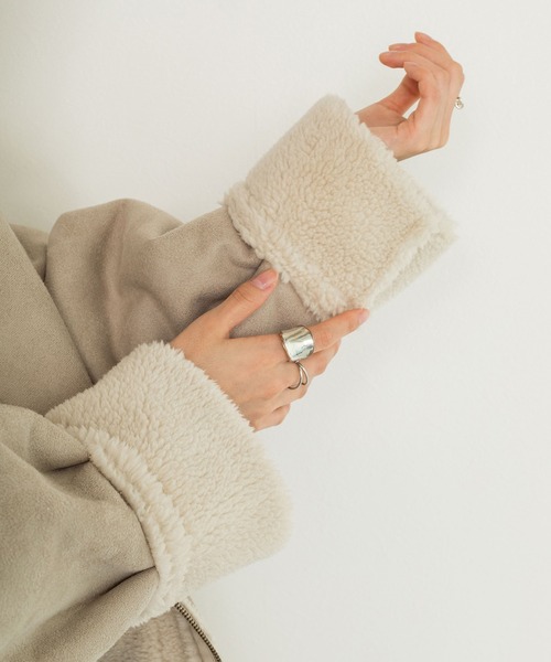 w closet（ダブルクローゼット）の「【リバーシブル】エコスエード