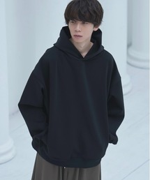 neez. | smooth drape loose hoodie-スムースドレープルーズフーディ(パーカー)