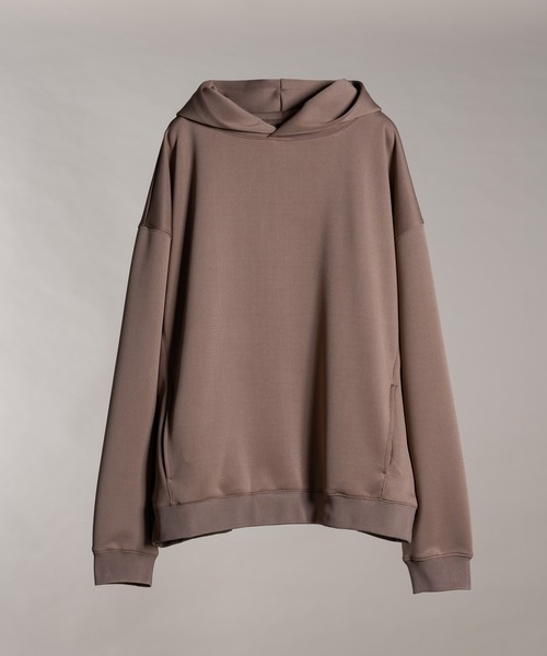 neez.(ニーズ)の「スムースドレープルーズフーディ(パーカー・メンズ・ホワイト/ブラック/ネイビー/モカ・SMALL/MEDIUM/LARGE)」の16枚目の写真