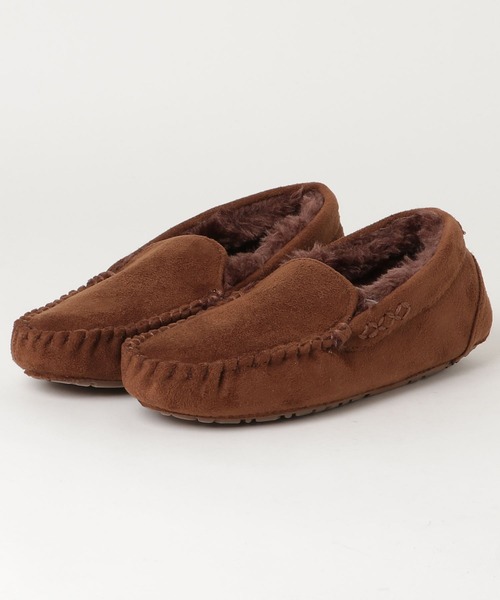 LibertyDoll（リバティードール）の「LibertyDoll フラットモカシンレースボアスリッポンシューズ（モカシン/デッキシューズ・レディース・ライトグレー/ダークブラウン/ブラック/ダークグレー/ベージュ/ネイビー/キャメル・S/LL/M/L）」の21枚目の写真