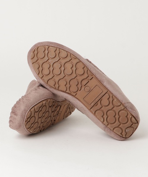 LibertyDoll（リバティードール）の「LibertyDoll フラットモカシンレースボアスリッポンシューズ（モカシン/デッキシューズ・レディース・ライトグレー/ダークブラウン/ブラック/ダークグレー/ベージュ/ネイビー/キャメル・S/LL/M/L）」の16枚目の写真