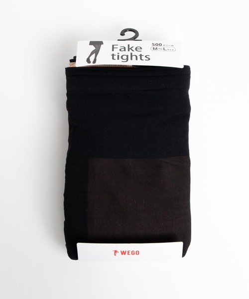 WEGO(ウィゴー)の「WEGO/フェイクタイツ(タイツ/ストッキング・レディース・ブラック・FREE)」の10枚目の写真