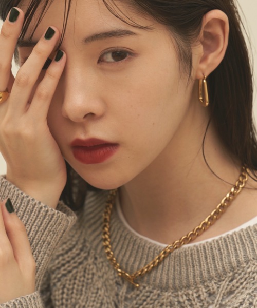 muku（ムク）の「2wayマントルチェーンネックレス / サージカルステンレス（ネックレス・レディース・ゴールド/シルバー・FREE）」の12枚目の写真