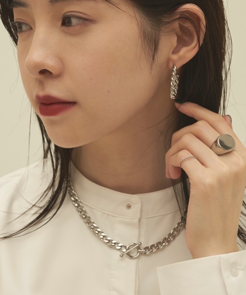 muku（ムク）の「2wayマントルチェーンネックレス / サージカルステンレス（ネックレス・レディース・ゴールド/シルバー・FREE）」の16枚目の写真