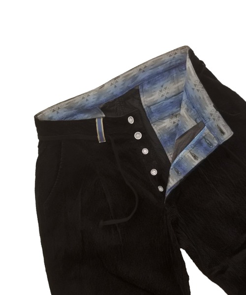 BURNOUT（バーンアウト）の「【BURNOUT】ワイド パンツ 9/10 レングス（その他パンツ・メンズ・ブラック・M/L）」の3枚目の写真