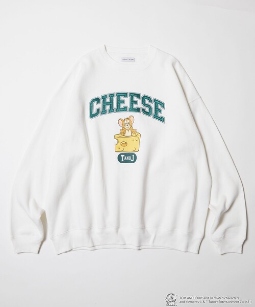 お値下げ♡フリークスストア　トムとジェリー　雨に唄えばＴシャツ　完売品です♡ トムとジェリー サテンアップリケ半袖Tシャツ（メンズ） - TOM