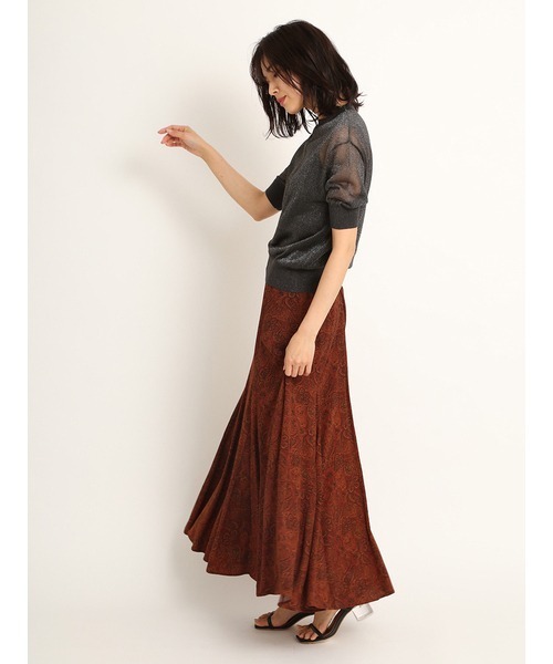 FRAY I.D（フレイアイディー）の「ロングスカート（スカート・レディース・オリーブ・0）」の7枚目の写真