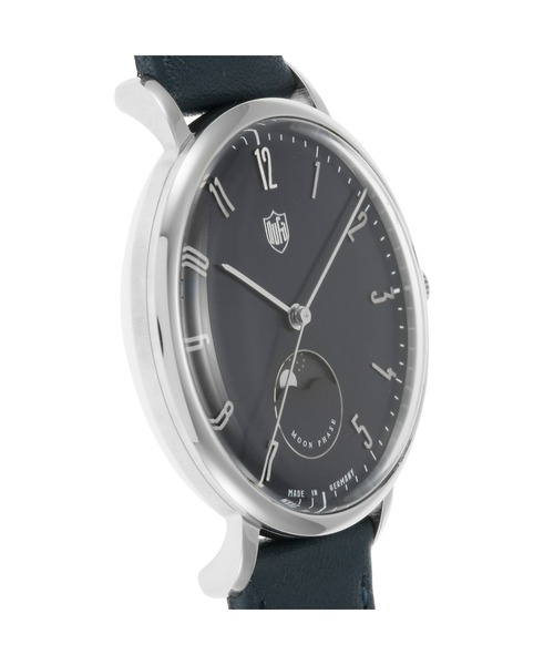 DUFA（ドゥッファ）の「DUFA GROPIUS MOND PHASE 腕時計 DF-9032-02 メンズ（アナログ腕時計・メンズ・ネイビー・FREE）」の4枚目の写真