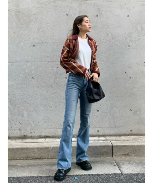 MOUSSY(マウジー)の「PLATFORM LACE UP ブーツ(ブーツ・レディース・バーガンディー/ブラック・SMALL/LARGE/MEDIUM)」の9枚目の写真