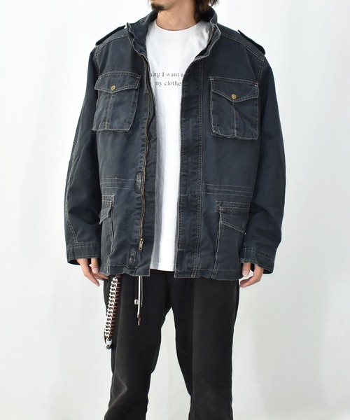 Columbia(コロンビア)の「【ヴィンテージ古着】COLUMBIA コロンビア コットン M-65 ミリタリージャケット(ミリタリージャケット・メンズ・ブラック・LARGE)」の7枚目の写真