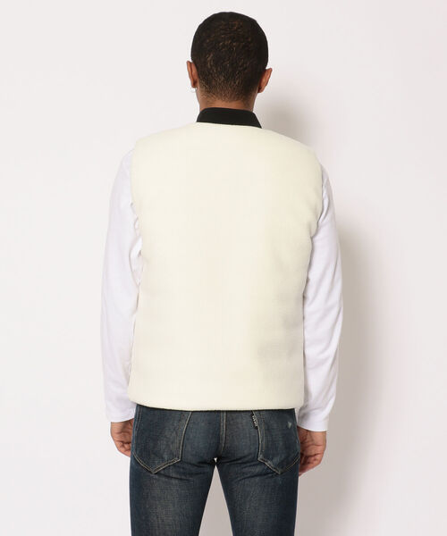 DUVETICA（デュベティカ）の「DUVETICA/デュベティカ/CAPRAIA-VEST（ダウンジャケット/コート・メンズ・ホワイト/ブラック・46/48/50/52）」の6枚目の写真