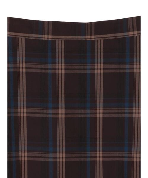 Sugar spoon（シュガースプーン）の「・SUGAR SPOON チェックセミフレアスカート＊（スカート・レディース・ブラック/ブラウン・FREE）」の12枚目の写真