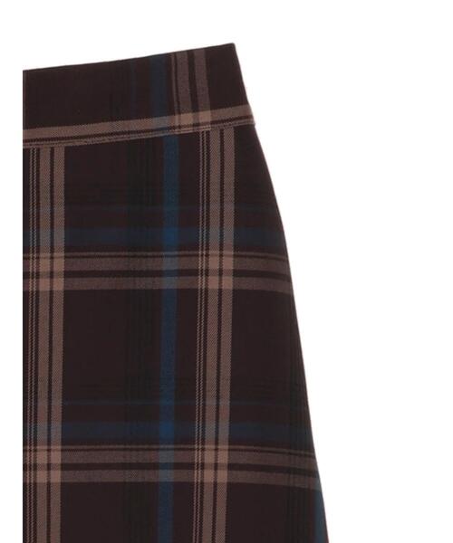 Sugar spoon（シュガースプーン）の「・SUGAR SPOON チェックセミフレアスカート＊（スカート・レディース・ブラック/ブラウン・FREE）」の13枚目の写真