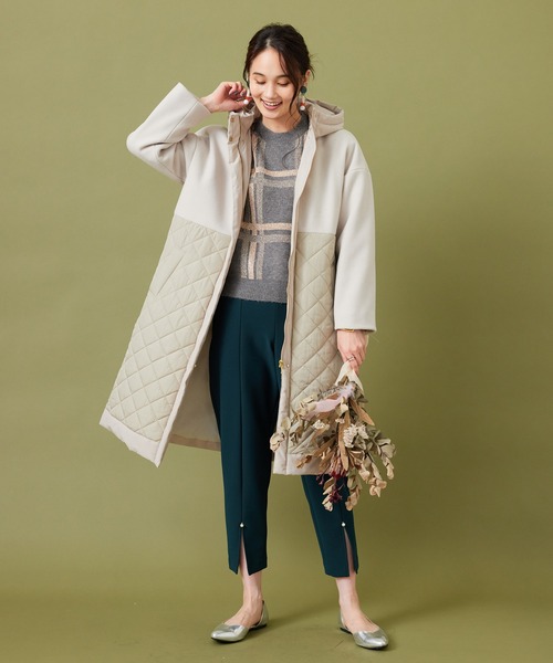 JETSET SOLO PLUS (ジェットセットソロプラス)の「【Derhy】ラメ ビッグチェックニット(ニット/セーター・レディース・ブラック系/グレー系・36)」の20枚目の写真