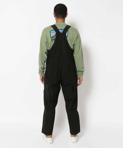 MANASTASH（マナスタッシュ）の「MANASTASH/マナスタッシュ　RIB CARGO OVERALL　リブカーゴオーバーオール（その他パンツ・メンズ・ブラック・MEDIUM/LARGE）」の3枚目の写真