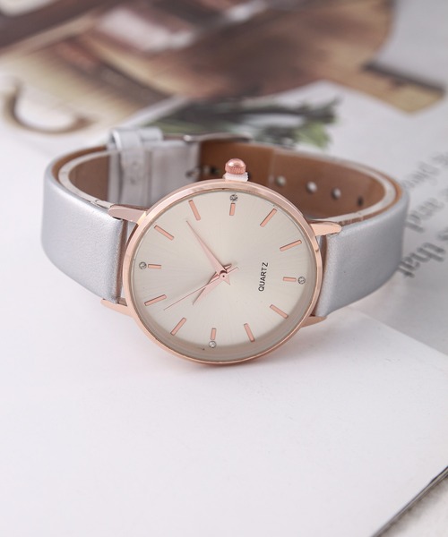 TABI PAL（タビパル）の「シンプル　ウオッチ（アナログ腕時計・レディース・V/T/R/W/Y・FREE）」の4枚目の写真