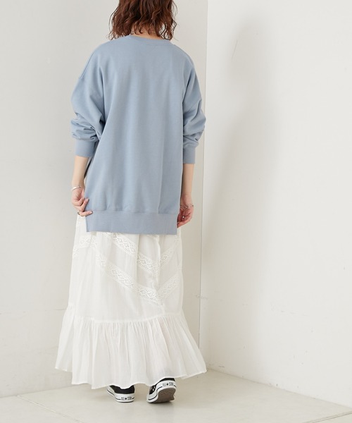 CIAOPANIC TYPY（チャオパニックティピー）の「indiaコットンボイルレーススカート（スカート・レディース・パープル/ホワイト/オレンジ/グリーン・ONE SIZE）」の5枚目の写真