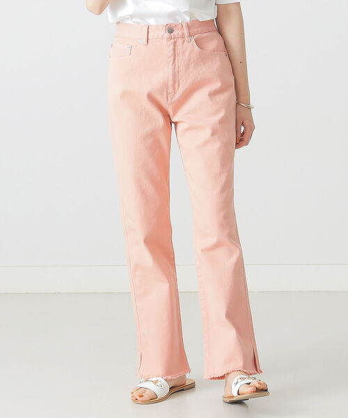 BEAMS LIGHTS（ビームスライツ）の「BEAMS LIGHTS / カラー ストレート パンツ（その他パンツ・レディース・サックスブルー/オレンジ系その他・38/36）」の9枚目の写真