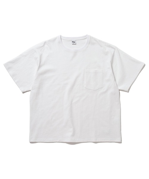 FIRST DOWN（ファーストダウン）の「バギー TEE ショートスリーブ コットン ヘビー ジャージ（Tシャツ/カットソー・メンズ・ホワイト/ブラック/ネイビー/レッド/ライトカーキ・S/M/L/XL）」の2枚目の写真