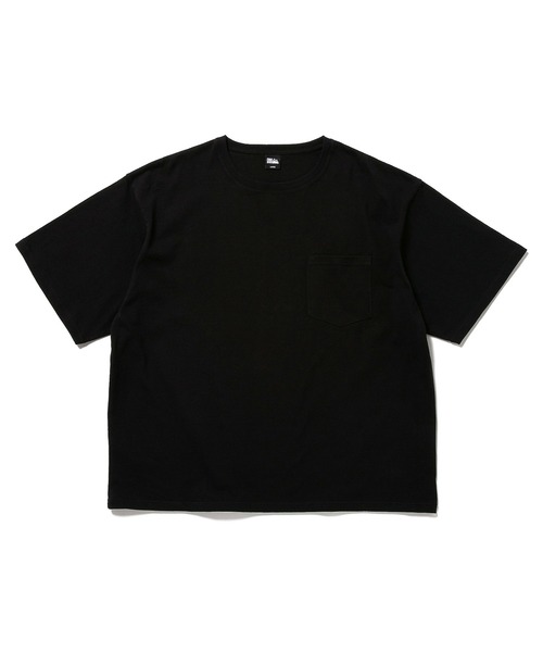 FIRST DOWN（ファーストダウン）の「バギー TEE ショートスリーブ コットン ヘビー ジャージ（Tシャツ/カットソー・メンズ・ホワイト/ブラック/ネイビー/レッド/ライトカーキ・S/M/L/XL）」の3枚目の写真