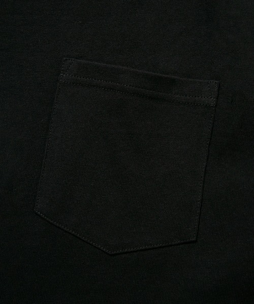 FIRST DOWN（ファーストダウン）の「バギー TEE ショートスリーブ コットン ヘビー ジャージ（Tシャツ/カットソー・メンズ・ホワイト/ブラック/ネイビー/レッド/ライトカーキ・S/M/L/XL）」の8枚目の写真