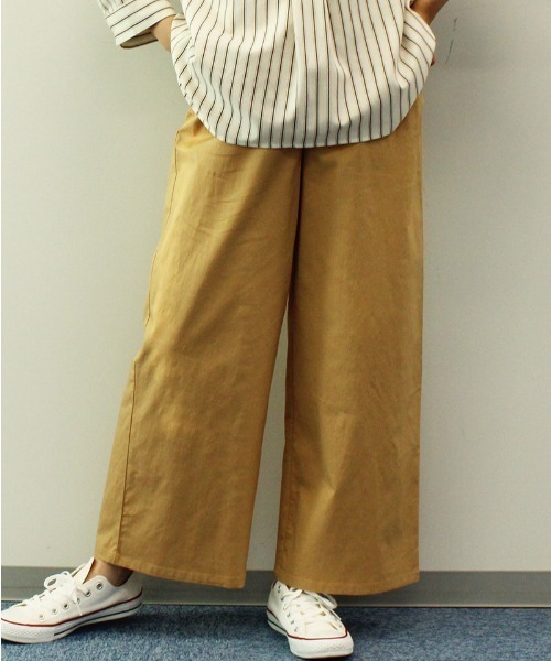 MB mint breeze(エムビーミントブリーズ)の「【M~5L大きいサイズ】セミワイドシルエットパンツ(その他パンツ・レディース・グレー/ブラック/ベージュ・LL/5L/M/3L/4L/L)」の6枚目の写真
