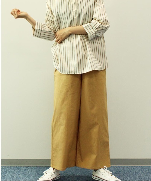 MB mint breeze(エムビーミントブリーズ)の「【M~5L大きいサイズ】セミワイドシルエットパンツ(その他パンツ・レディース・グレー/ブラック/ベージュ・LL/5L/M/3L/4L/L)」の18枚目の写真