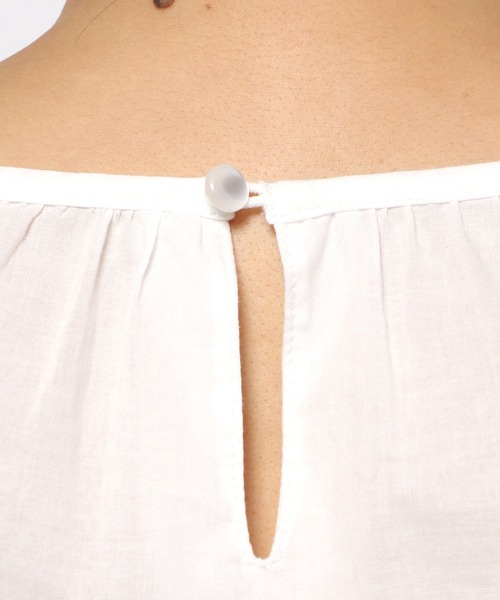 LEPSIM（レプシィム）の「ソデレースブラウス　262589（シャツ/ブラウス・レディース・ブラック/オフホワイト・FREE）」の13枚目の写真