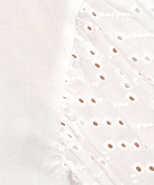 LEPSIM（レプシィム）の「ソデレースブラウス　262589（シャツ/ブラウス・レディース・ブラック/オフホワイト・FREE）」の14枚目の写真