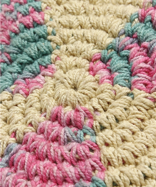 チチカカ（チチカカ）の「コットンニットチューリップハット（ハット・レディース・ピンク/ライトグリーン・FREE）」の11枚目の写真