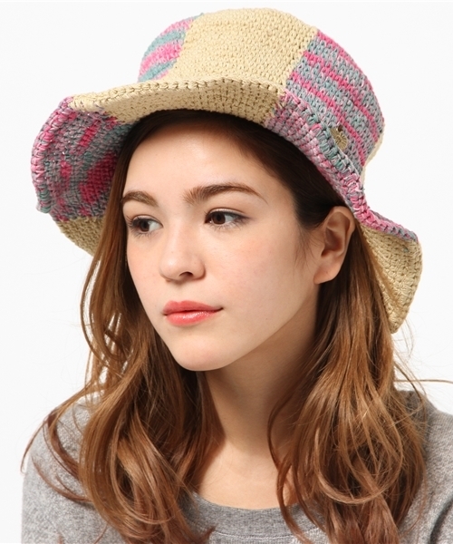 チチカカ（チチカカ）の「コットンニットチューリップハット（ハット・レディース・ピンク/ライトグリーン・FREE）」の12枚目の写真