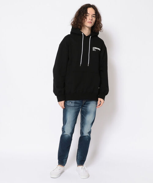 Toironier（トワロニエ）の「【WEB LIMITED】TOIRONIER/トワロニエ/DAILY LINE PULL PARKA/デイリーラインプルパーカー（パーカー・メンズ・ホワイト/ブラック・1/2）」の12枚目の写真