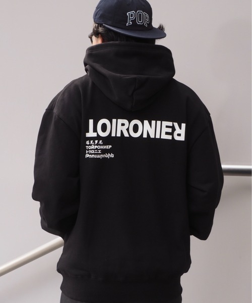 Toironier（トワロニエ）の「【WEB LIMITED】TOIRONIER/トワロニエ/DAILY LINE PULL PARKA/デイリーラインプルパーカー（パーカー・メンズ・ホワイト/ブラック・1/2）」の17枚目の写真