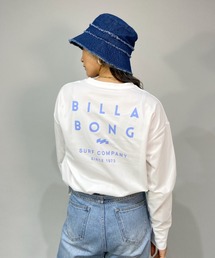 BILLABONG/ビラボン  水陸両用ビッグシルエット無地ロンT/バックプリントロングスリーブTEE/長袖ラッシュガード BC013-856