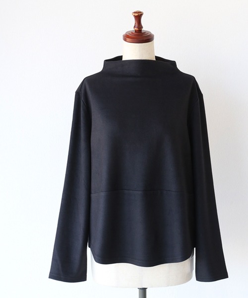 Vieo（ヴィオ）の「着回し力バツグン上品オフネックトップス（その他トップス・レディース・ブラック/ブラウン/グリーン/ベージュ/ボルドー/レッド・FREE）」の9枚目の写真