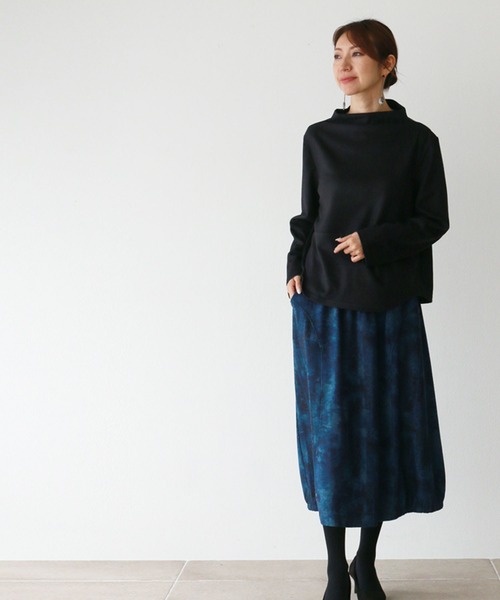 Vieo（ヴィオ）の「着回し力バツグン上品オフネックトップス（その他トップス・レディース・ブラック/ブラウン/グリーン/ベージュ/ボルドー/レッド・FREE）」の7枚目の写真