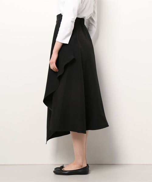 JENNE(ジェンヌ)の「ラップフレアスカート(スカート・レディース・ホワイト/ブラック・MEDIUM/LARGE/SMALL)」の10枚目の写真