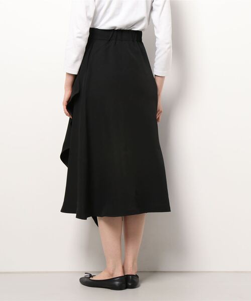 JENNE(ジェンヌ)の「ラップフレアスカート(スカート・レディース・ホワイト/ブラック・MEDIUM/LARGE/SMALL)」の11枚目の写真