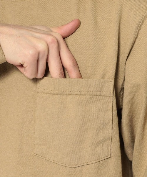 【セール】GOODWEAR/グッドウエア L/S POCKET TEE ロングスリーブポケットTシャツ（Tシャツ/カットソー）｜Goodwear(Since1983)（グッドウェア）