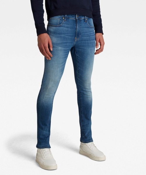 G-STAR（ジースター）の「REVEND SKINNY JEANS/ストレッチスキニージーンズ（デニムパンツ・メンズ・インディゴブルー・33/32/27/32/34/30/27/30/30/32/31/30/36/30/29/30/32/30/28/30/33/30/29/32/36/32/30/30/28/32/34/32/32/32/31/32）」の10枚目の写真