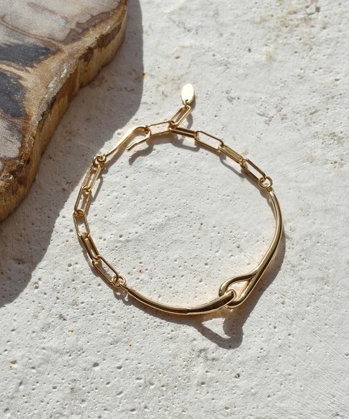 GOLDY(ゴールディ)の「ストリーム ライン ブレスレット(ブレスレット・レディース・シルバー/ゴールド/シルバー系その他/ゴールド系その他・FREE)」の3枚目の写真