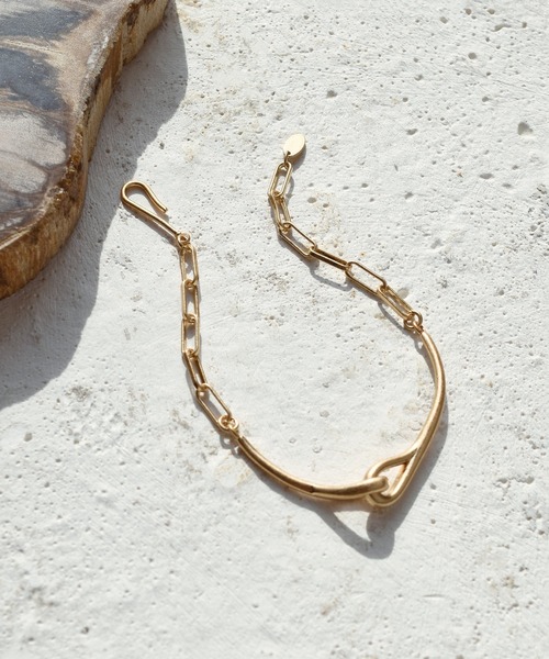 GOLDY(ゴールディ)の「ストリーム ライン ブレスレット(ブレスレット・レディース・シルバー/ゴールド/シルバー系その他/ゴールド系その他・FREE)」の8枚目の写真