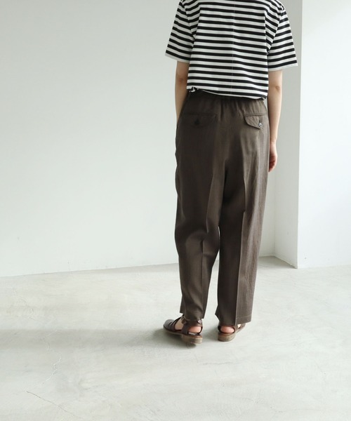 パンツ YLEVE 22ss summer wool trousers セール】Summer Wool Trousers（その他パンツ）｜IRENE